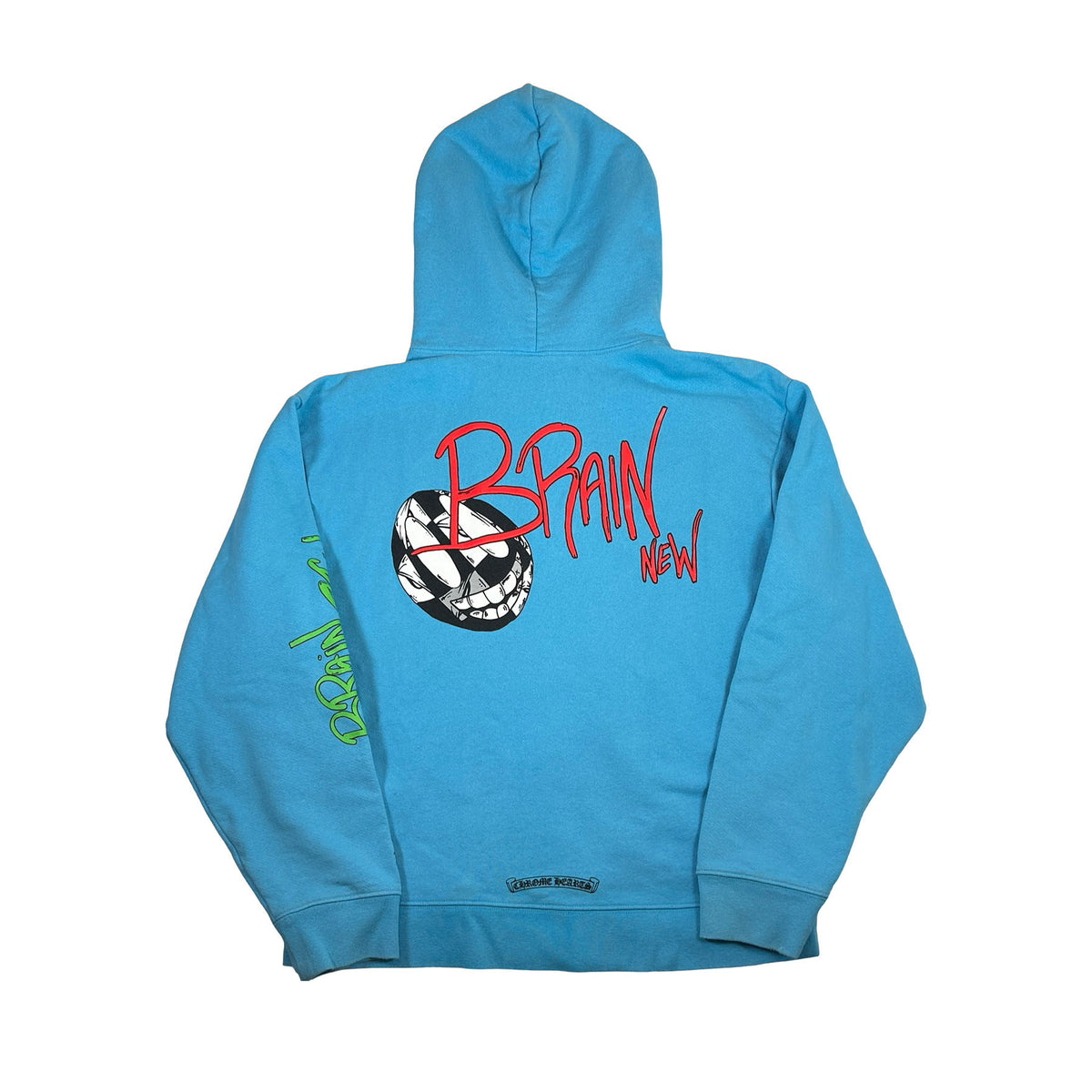 Chrome Hearts Matty Boy Brain Hoodie Blue [USED] - L (Used)