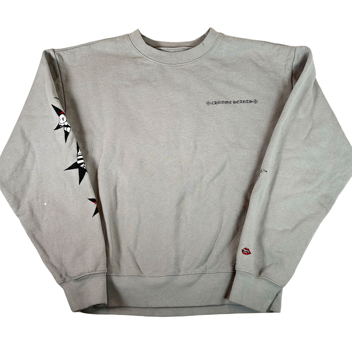 Chrome Hearts Matty Boy Suggest Grey Sweatshirt [USED] - S (Used)