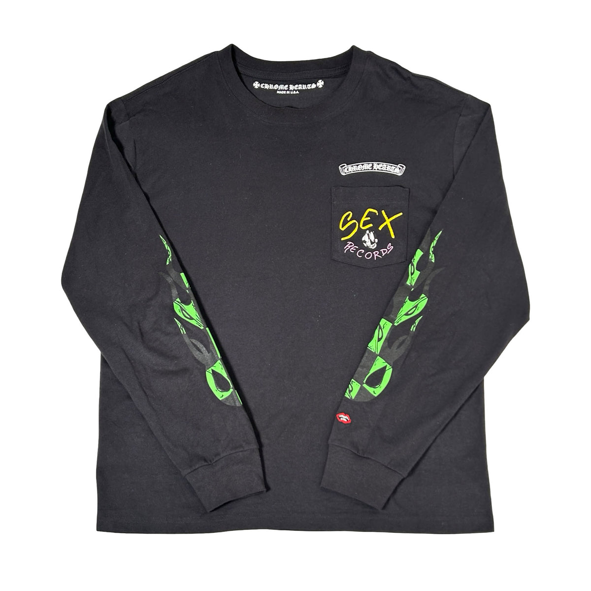 Chrome Hearts Matty Boy Sex Records It Is What It Is L/S T-shirt [USED] - XL (Used)
