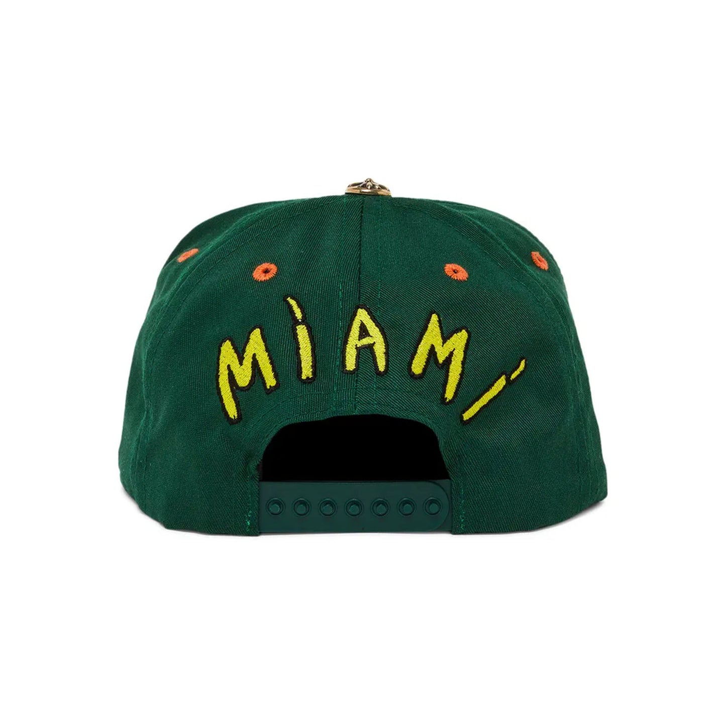 Chrome Hearts Miami Art Basel Exclusive Baseball Hat Green/Orange/Gold