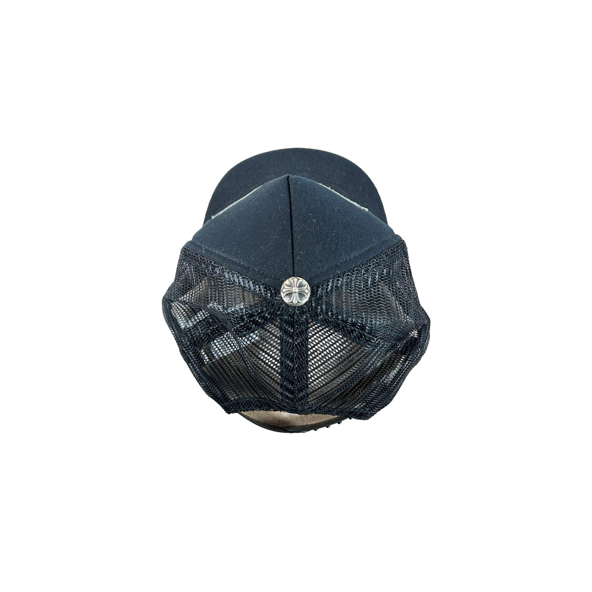 Chrome Hearts CH New York City Trucker Hat Black/Black [USED3]