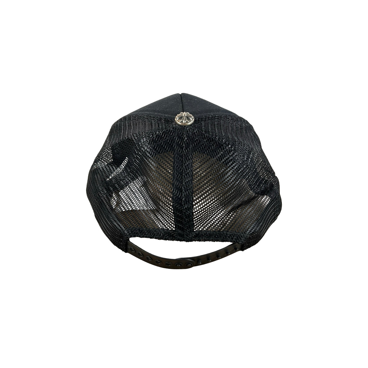 Chrome Hearts CH New York City Trucker Hat Black/Black [USED3]