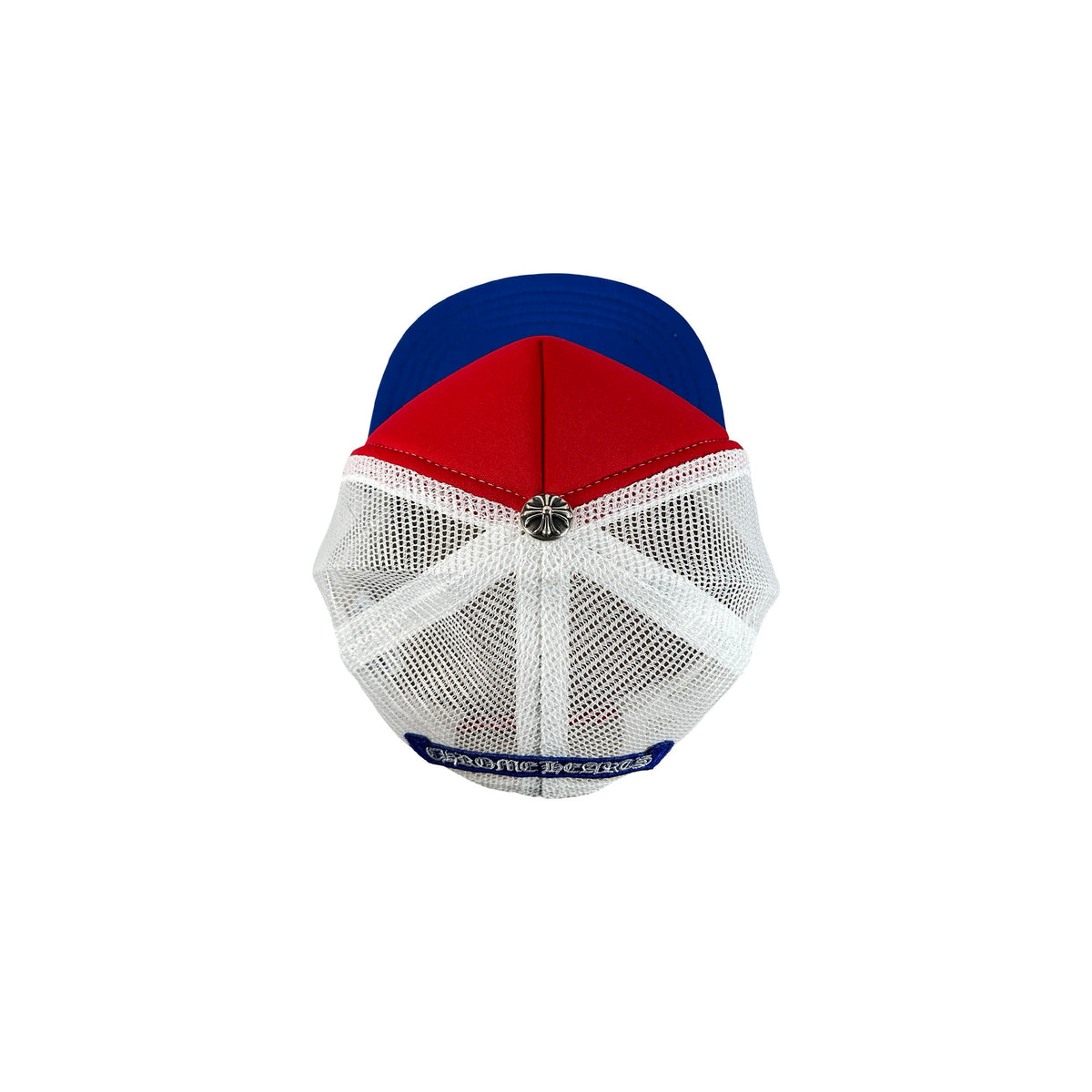 Chrome Hearts Red White Blue Trucker Hat 2026 [USED]