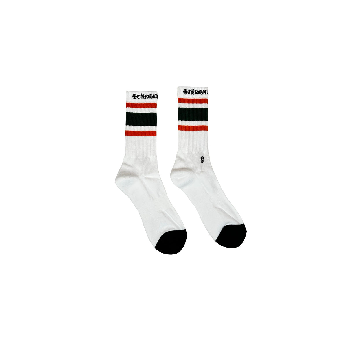 Chrome Hearts Miami Socks White Green Orange