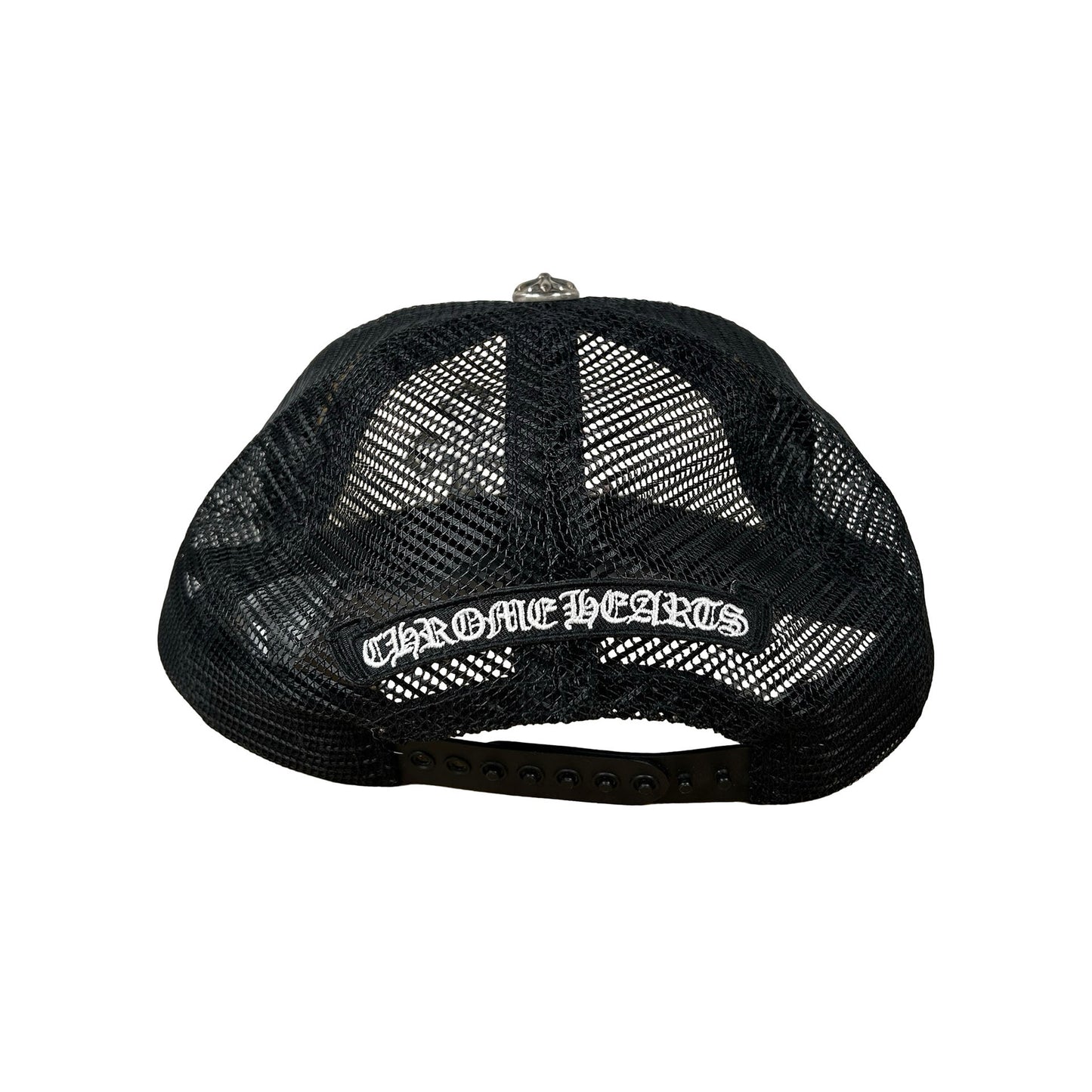 Chrome Hearts Triple Cross Trucker Hat Red/White/Blue [USED]