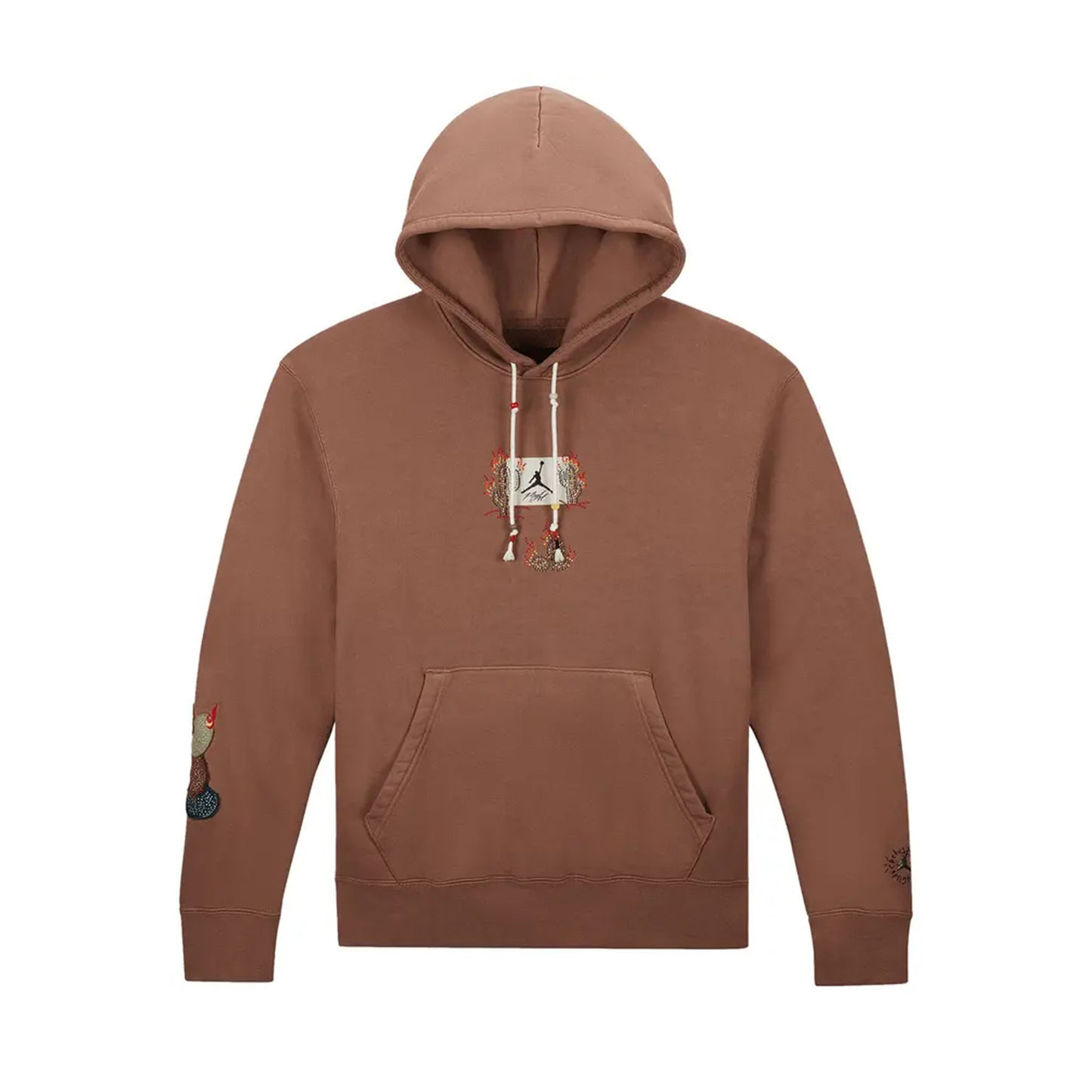 Travis Scott x Jordan Flight Graphic Hoodie Archaeo Brown