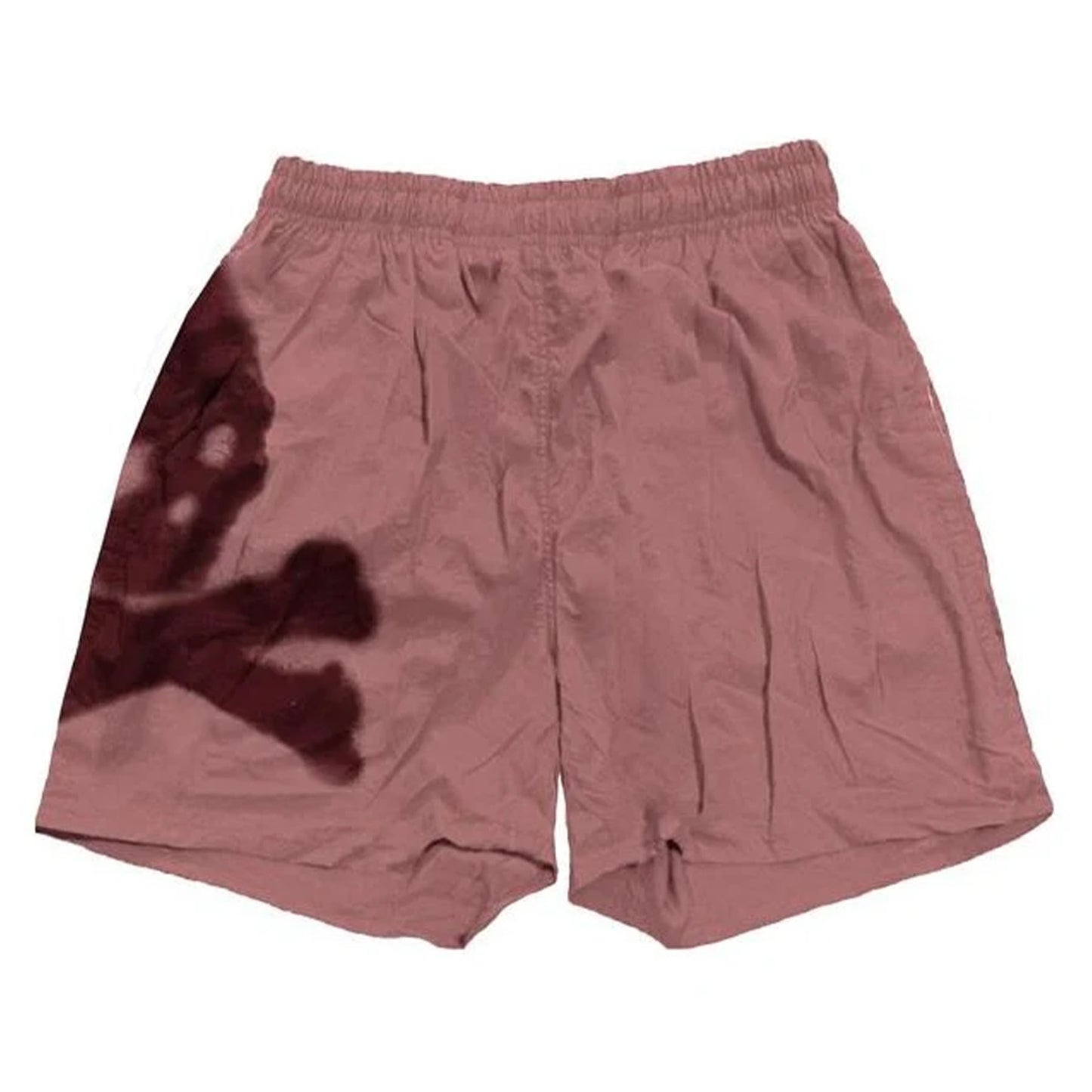 Travis Scott Cactus Jack For Mastermind Skull Shorts Washed Red Mauve
