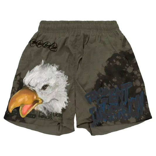 Travis Scott Cactus Jack For Fragment Imagination Shorts Olive