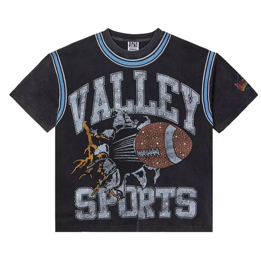 Vale Forever Classic Bling Tee Black/Blue