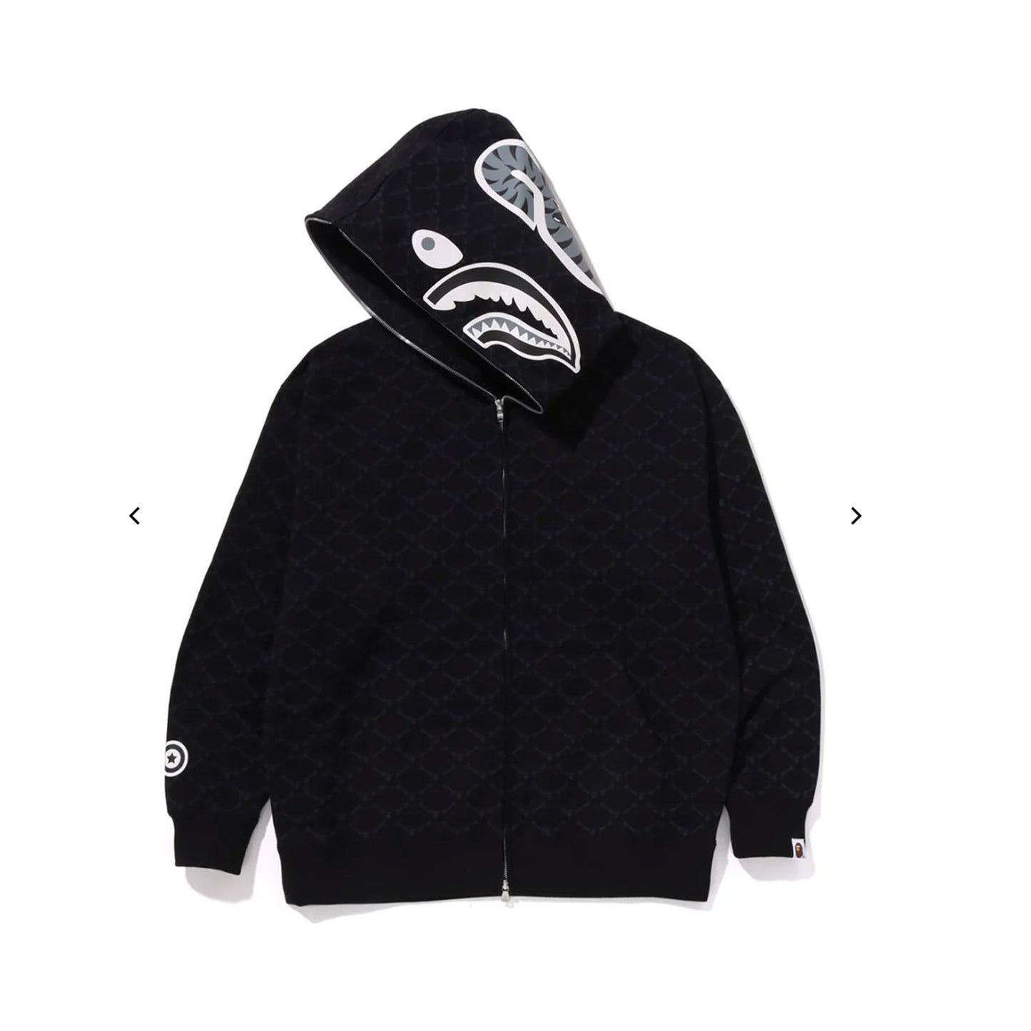 Bape College Monogram Full Zip Up [USED] - M (Used)