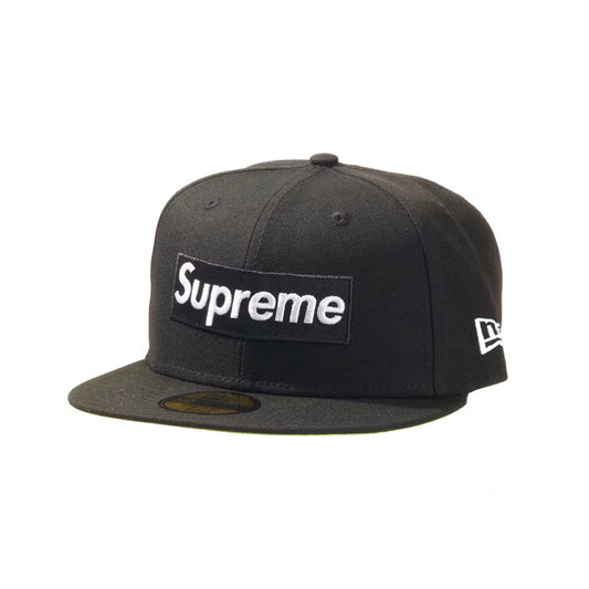 Supreme No Comp Box Logo New Era Black