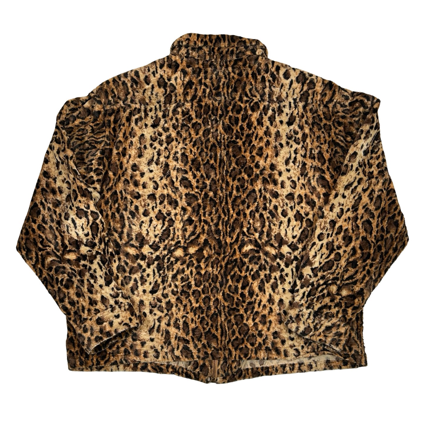 Cactus Plant Flea Market Zip Work Shirt Leopard [USED] - 4 (Used)