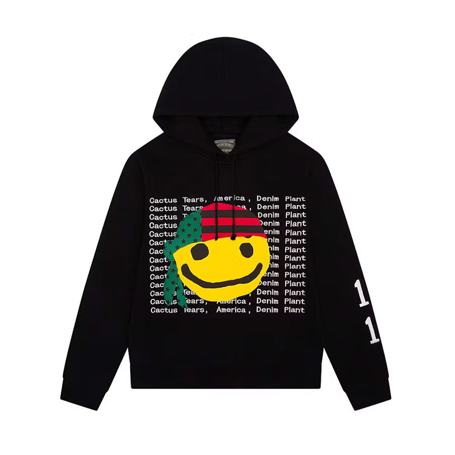 Denim Tears x CPFM Cactus Tears Hoodie Black [USED] - S (Used)