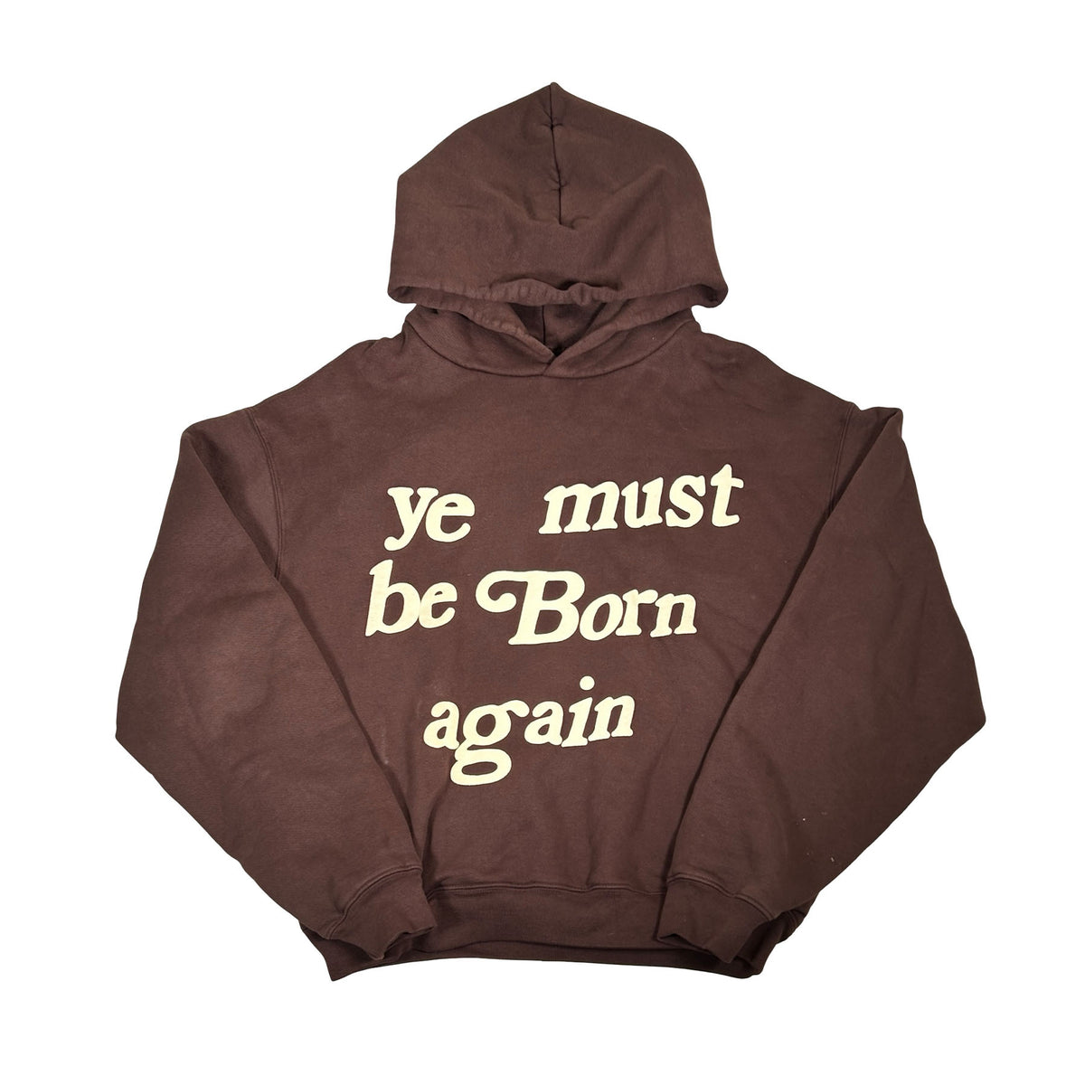 Cactus Plant Flea Market Born Again Hooded Sweatshirt Brown [USED] - M (Used)