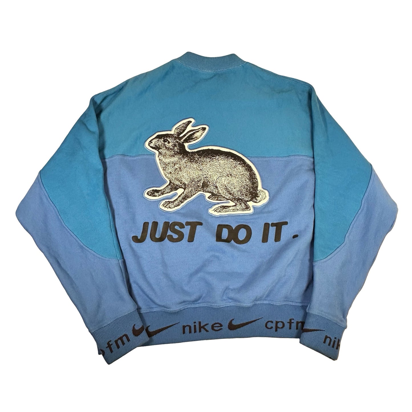 Nike x Cactus Plant Flea Market Fleece Crewneck Blue [USED] - M (Used)