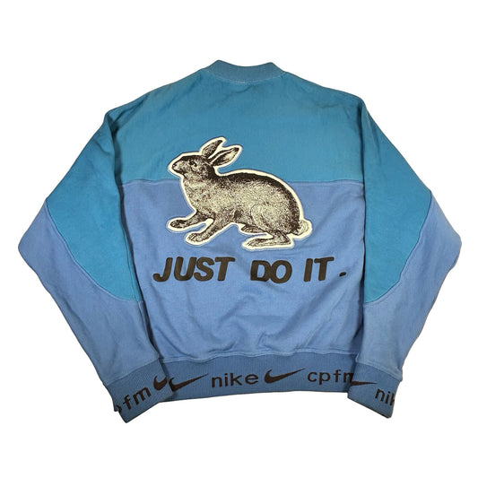 Nike x Cactus Plant Flea Market Fleece Crewneck Blue [USED] - M (Used)