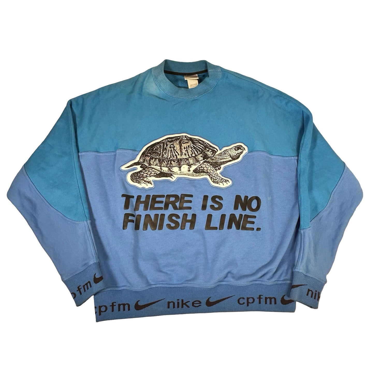 Nike x Cactus Plant Flea Market Fleece Crewneck Blue [USED] - M (Used)