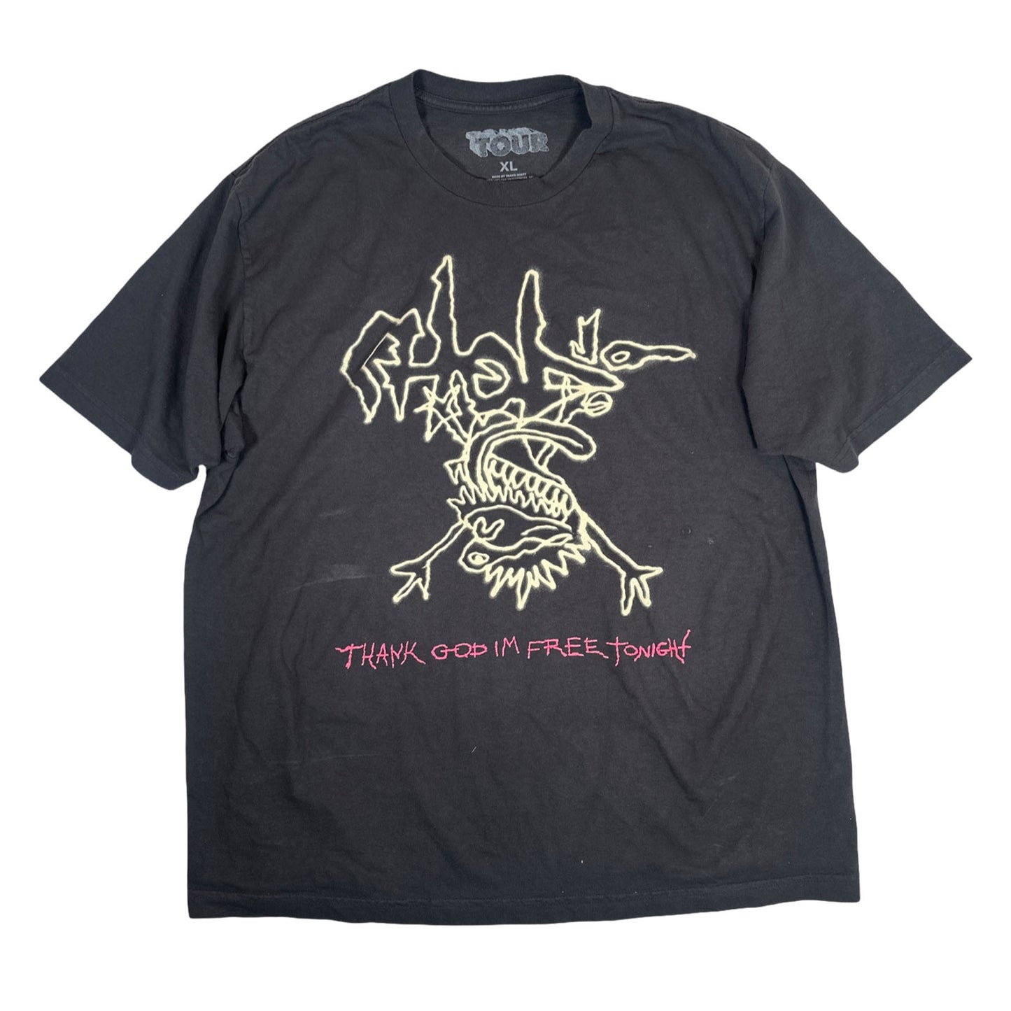 CPFM x Travis Thank God Im Free Tonight European Merch [USED] - XL (Used)