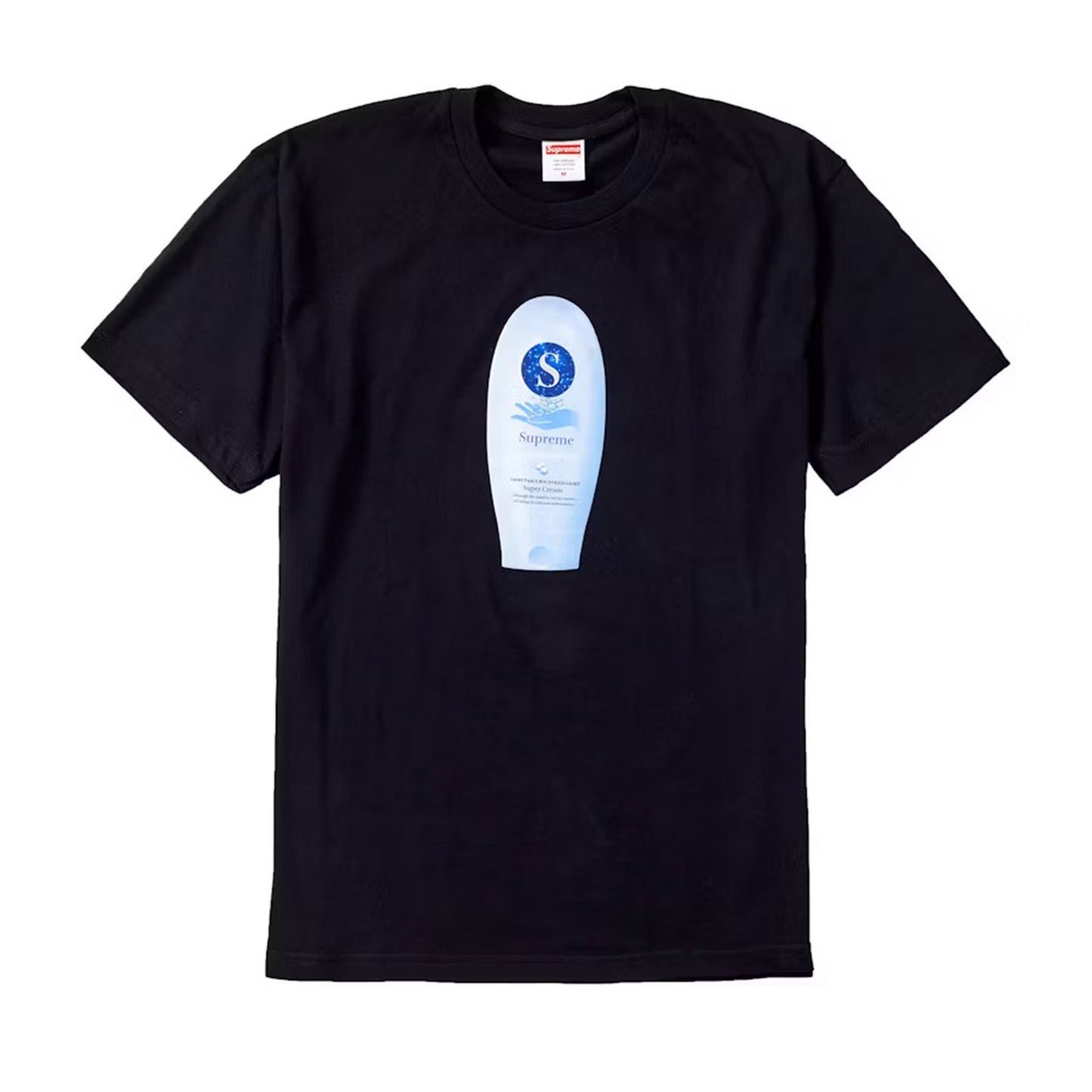 Supreme Super Cream Tee Black [USED] - L (Used)