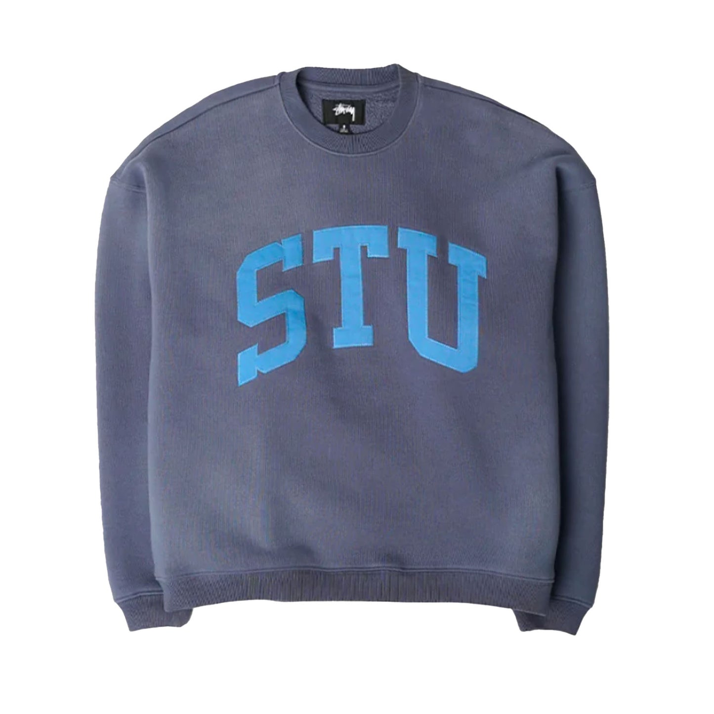 Crewneck Stu Logo Blue Stussy [USED] - S (Used)