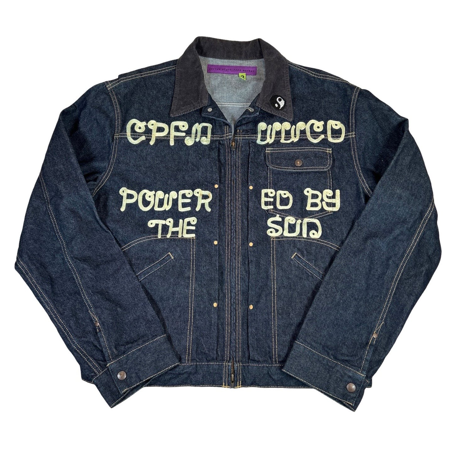 Cactus Plant Flea Market WWCD Denim Jacket Indigo [USED] - 3 (Used)