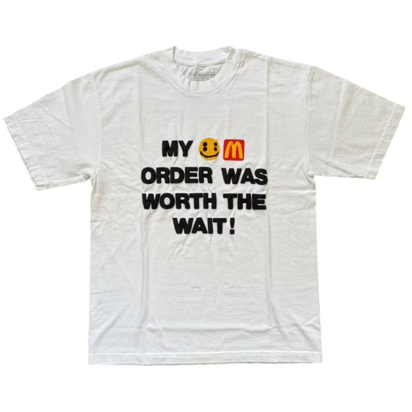 Cactus Plant Flea Market x McDonald’s Worth The Wait Tee White
