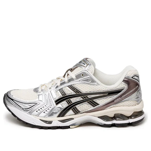 1201A019 108 ASICS Gel-Kayano 14 Crema Negro Metálico Ciruela