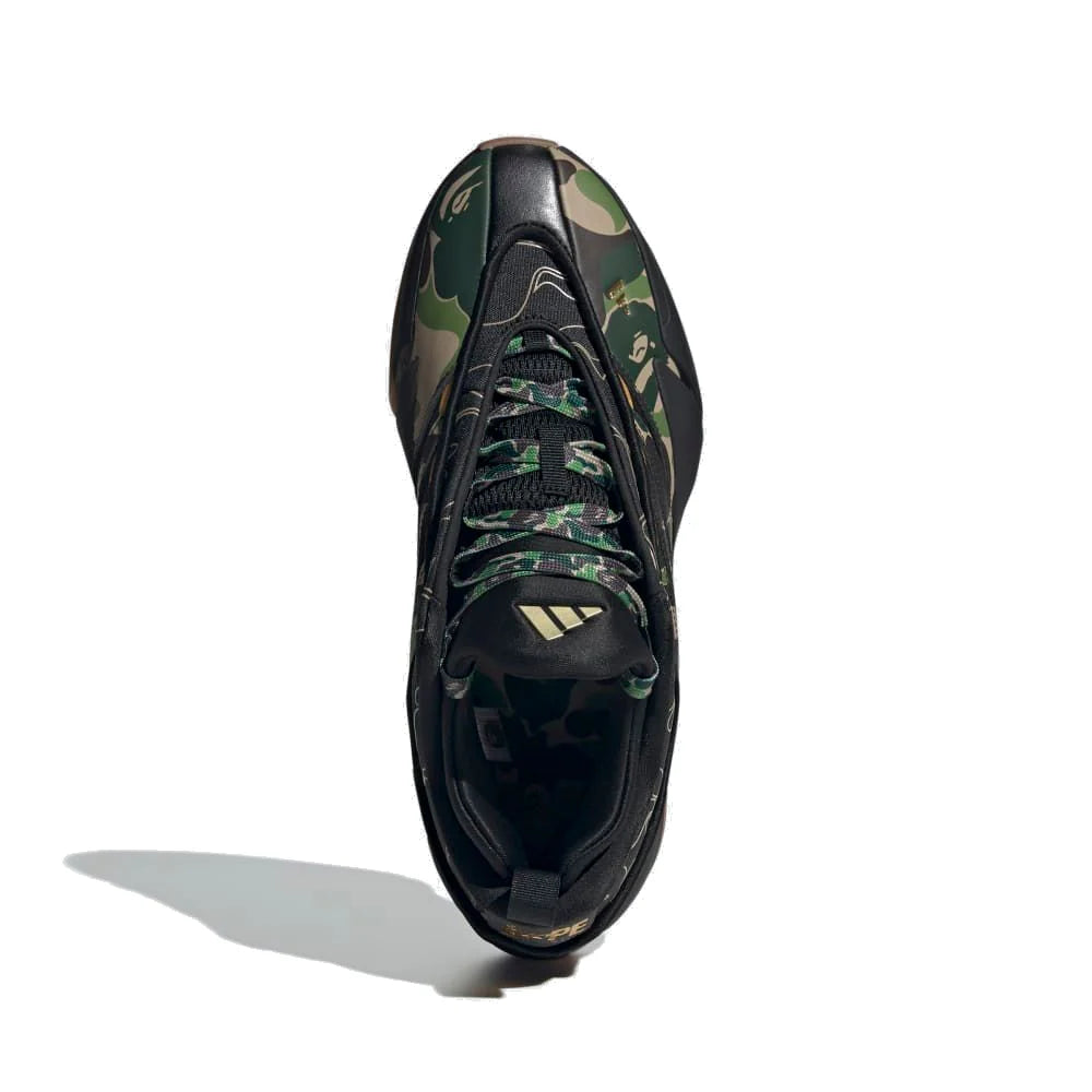 JH6358 adidas Dame 9 Bape Black Green