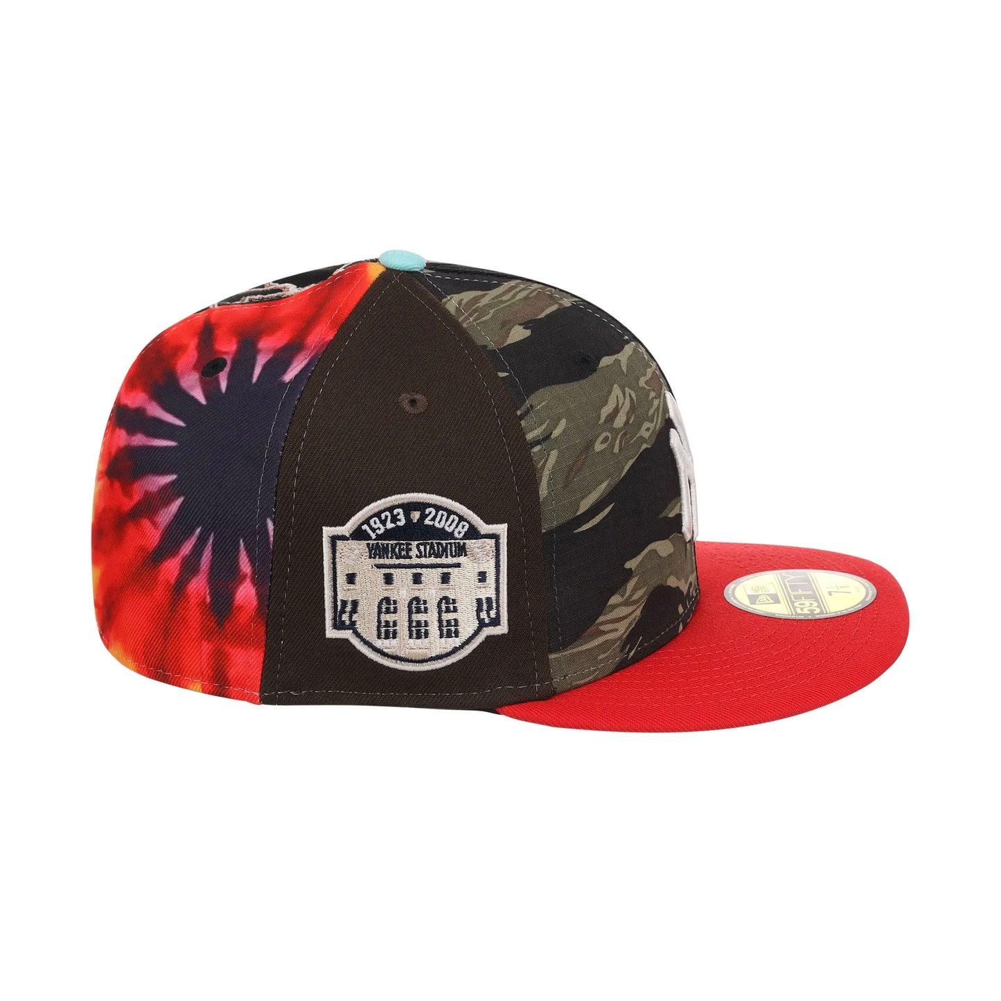 New Era x Yankees Chase B x MLB Maximal 2.0 59Fifty Fitted Cap Multi/Plaid/Pink
