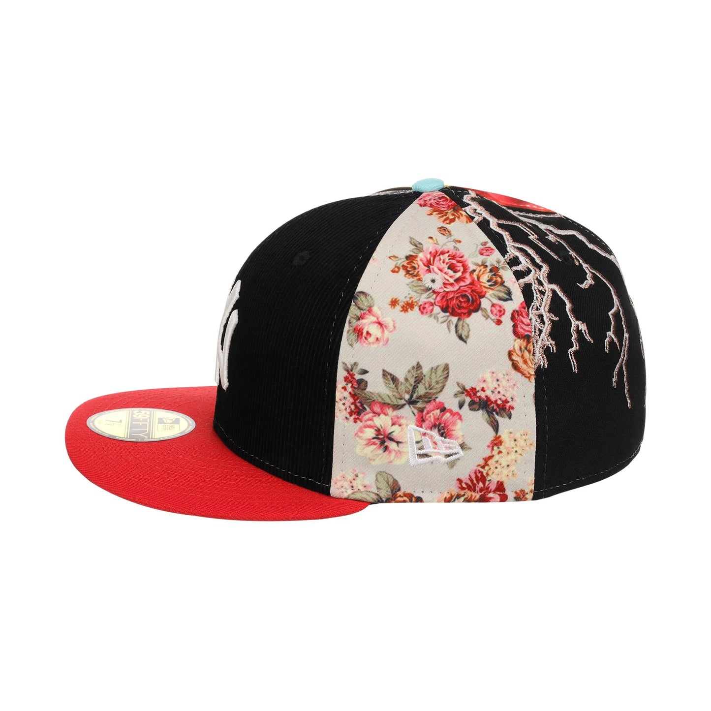 New Era x Yankees Chase B x MLB Maximal 2.0 59Fifty Fitted Cap Multi/Plaid/Pink