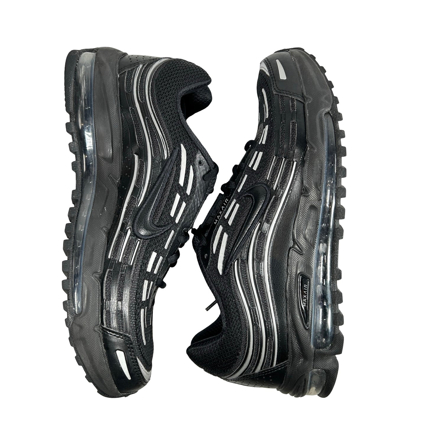 FZ4110 002 Nike Air Max TL 2.5 Black Metallic Silver [USED] - 9.5 M (Used) (No Box)