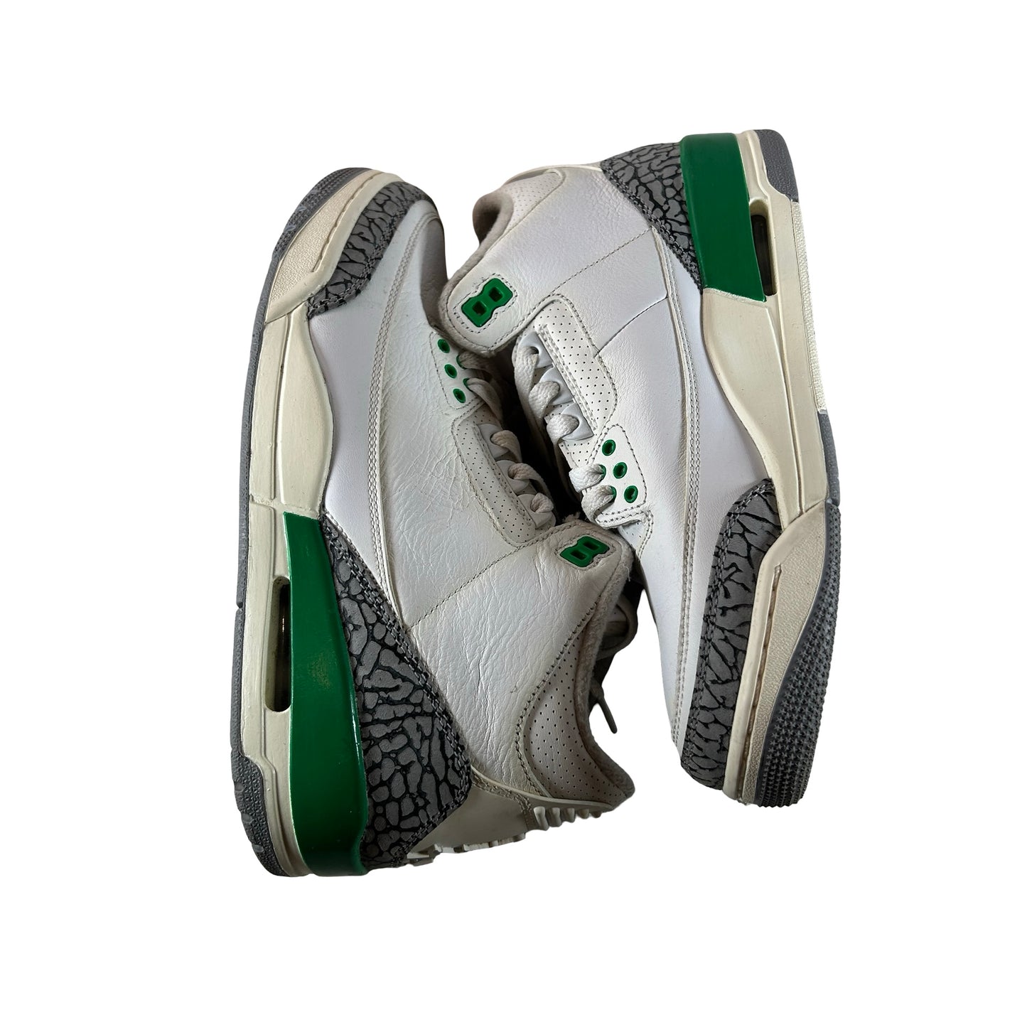 CK9246 136 Jordan 3 Retro Lucky Green (W) [USED] - 9 W (Used) (Replace Box)