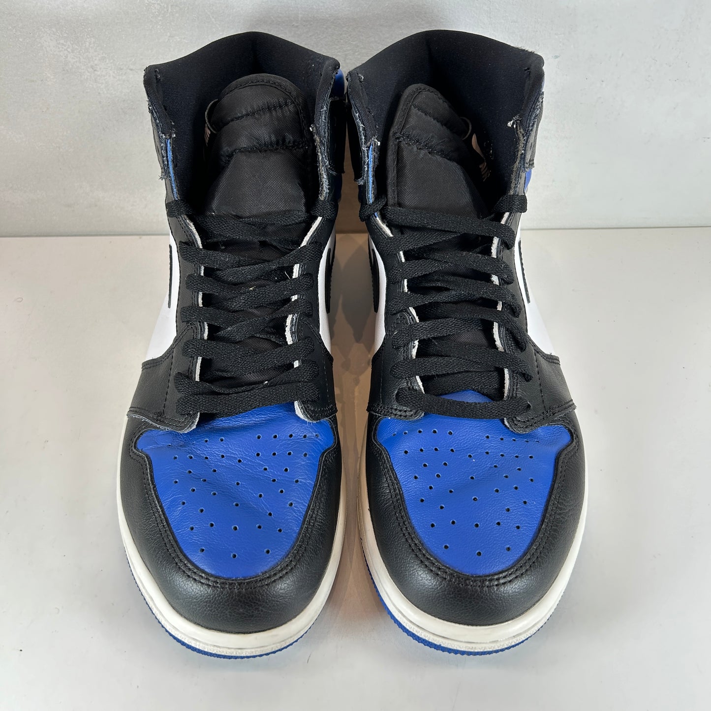 555088 041 Jordan 1 Retro High Royal Toe [USED] - 12.5 M (Used)