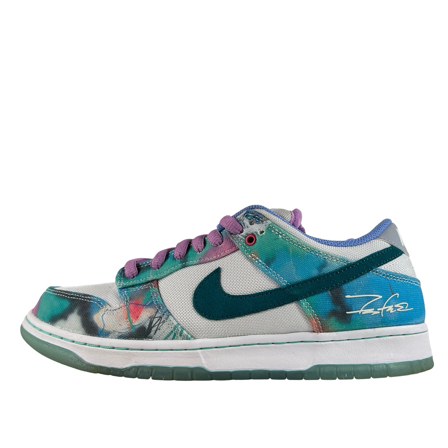 HF6061 400 Nike SB Dunk Low Futura Laboratories Bleached Aqua [USED] - 9 M (Used3)