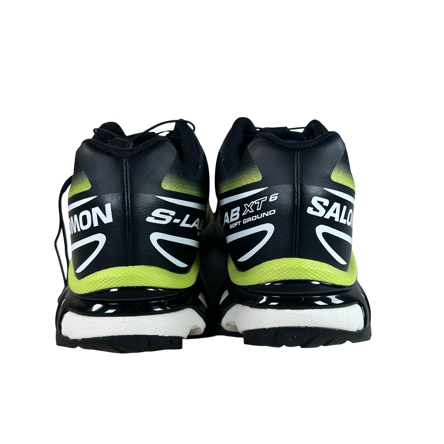 L47977400 Salomon XT-6 Skyline Black Sharp Green [USED] - 10 M (Used)
