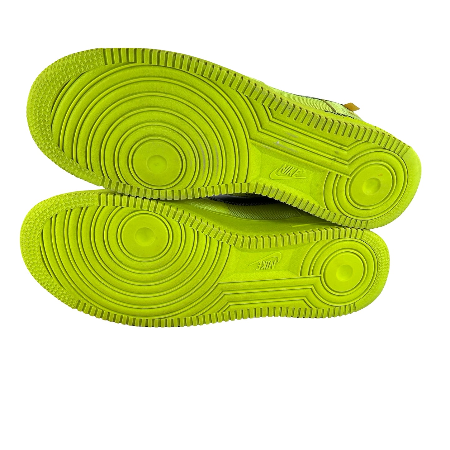 AO4606 700 Nike Air Force 1 Low Off-White Volt [USED] - 13 M (Used)
