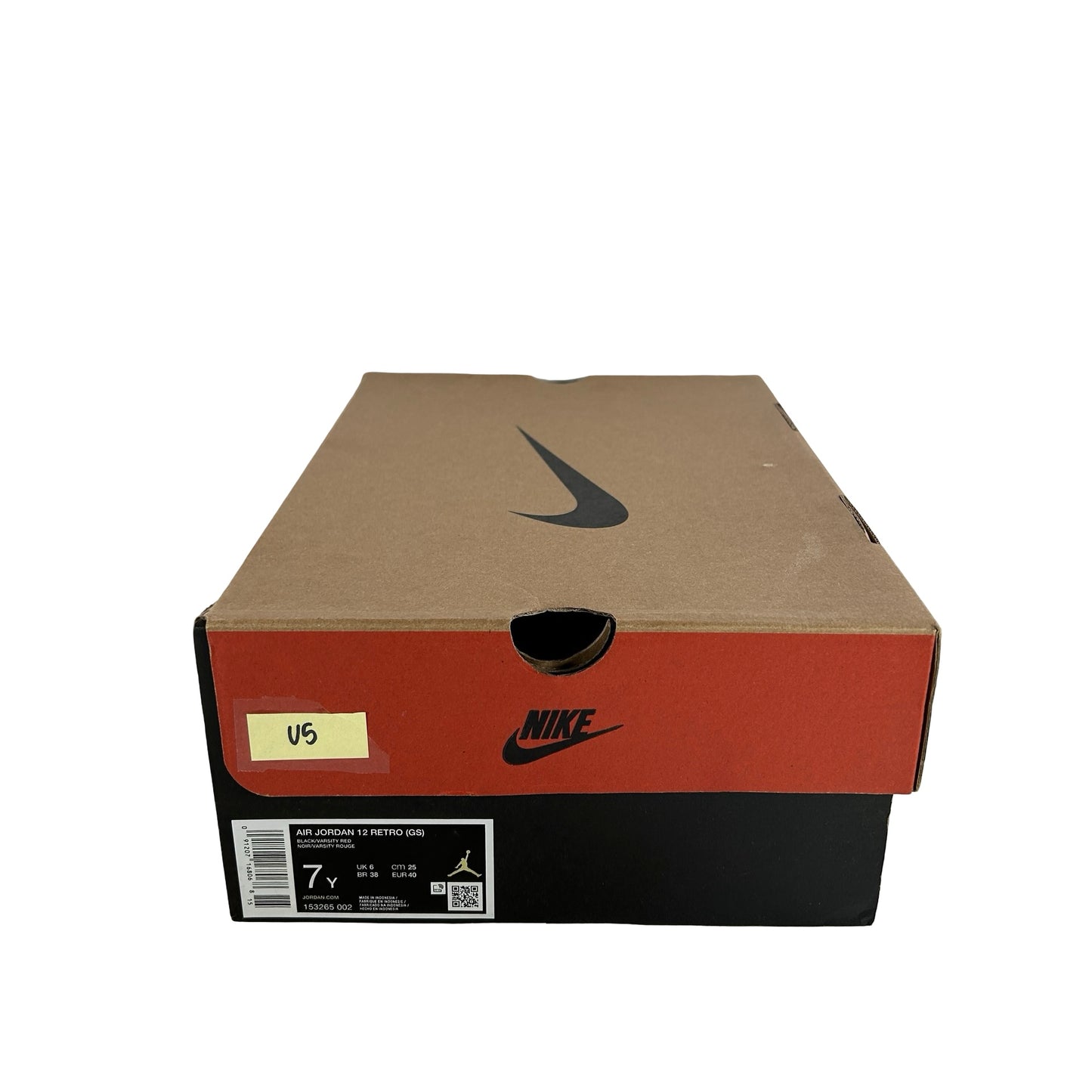 153265 002 Jordan 12 Retro Flu Game (2025) (GS) [USED] - 7 Y (Used5)