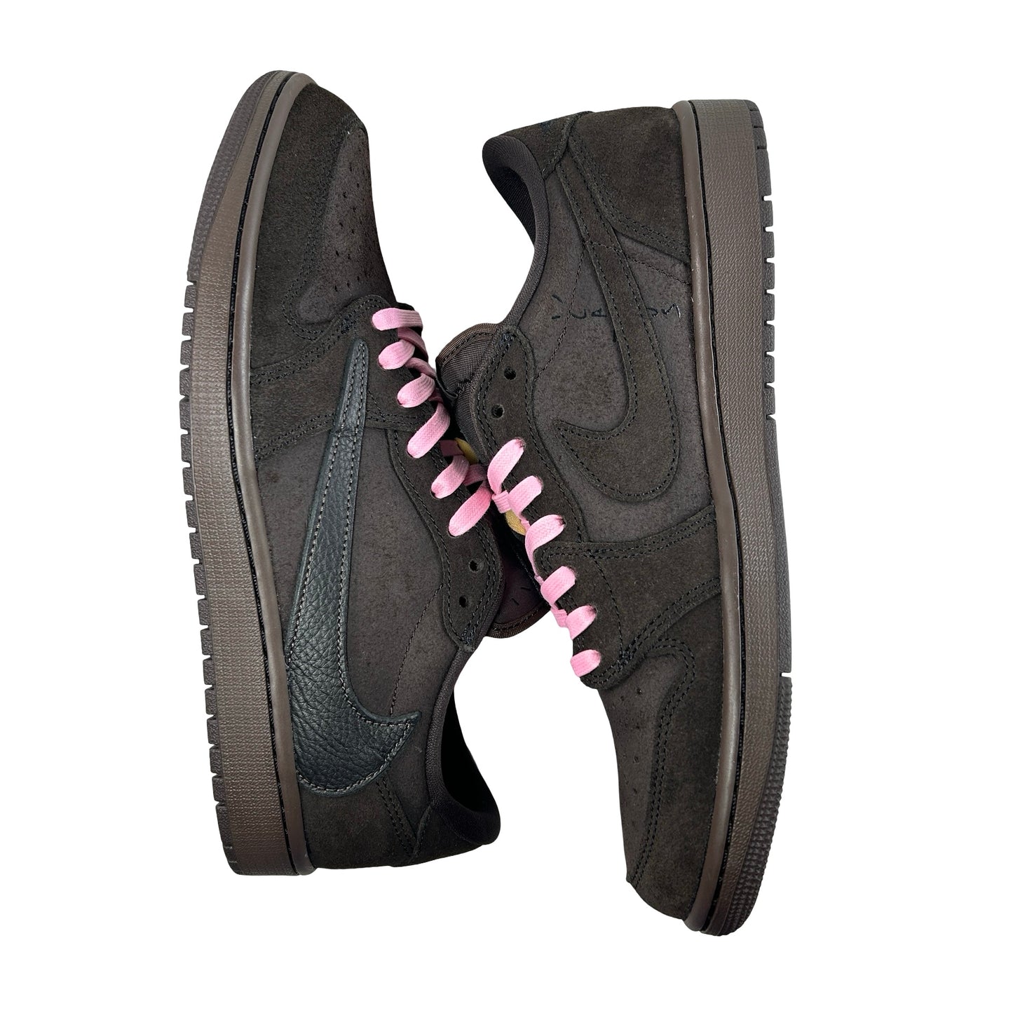 DM7866 202 Jordan 1 Retro Low OG SP Travis Scott Velvet Brown [USED] - 9.5 (Used5)