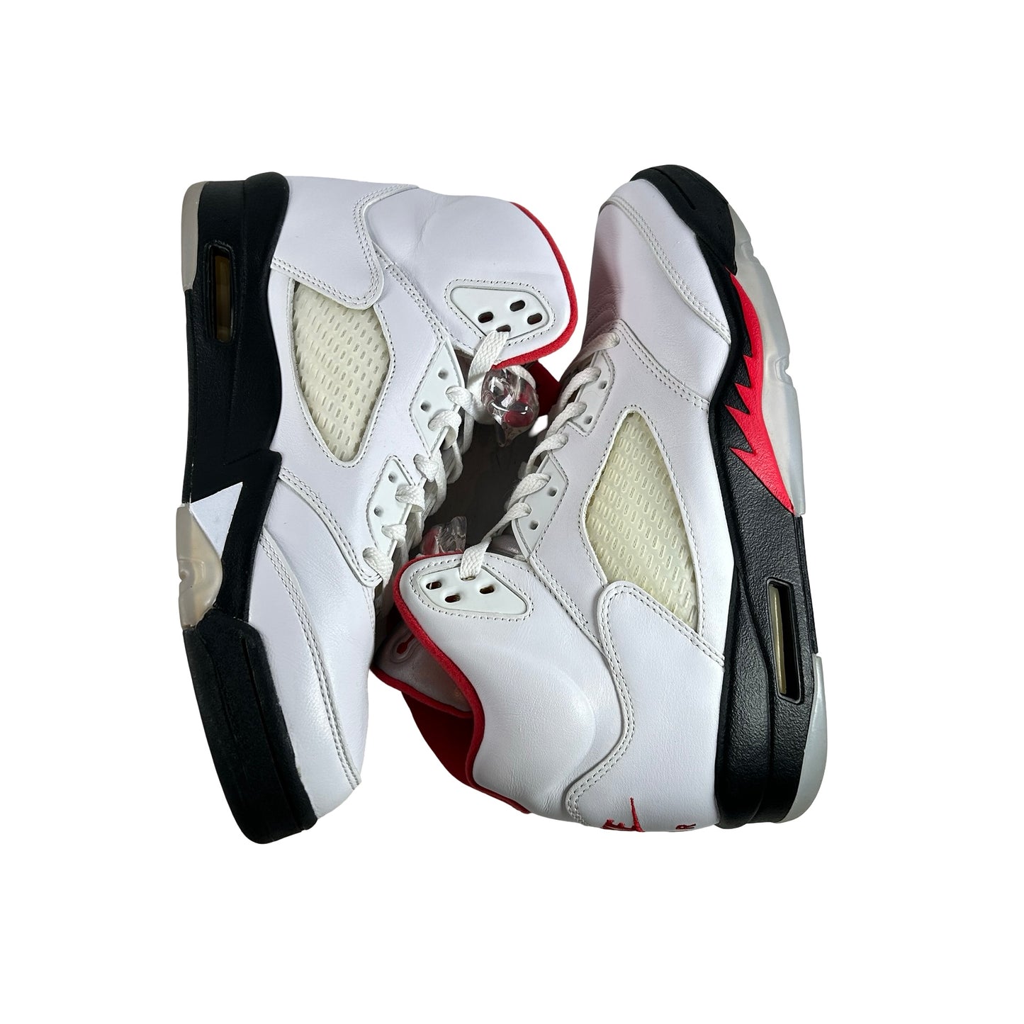 DA1911 102 Jordan 5 Fire Red [USED] - 9 M (Used) (B-Grade)