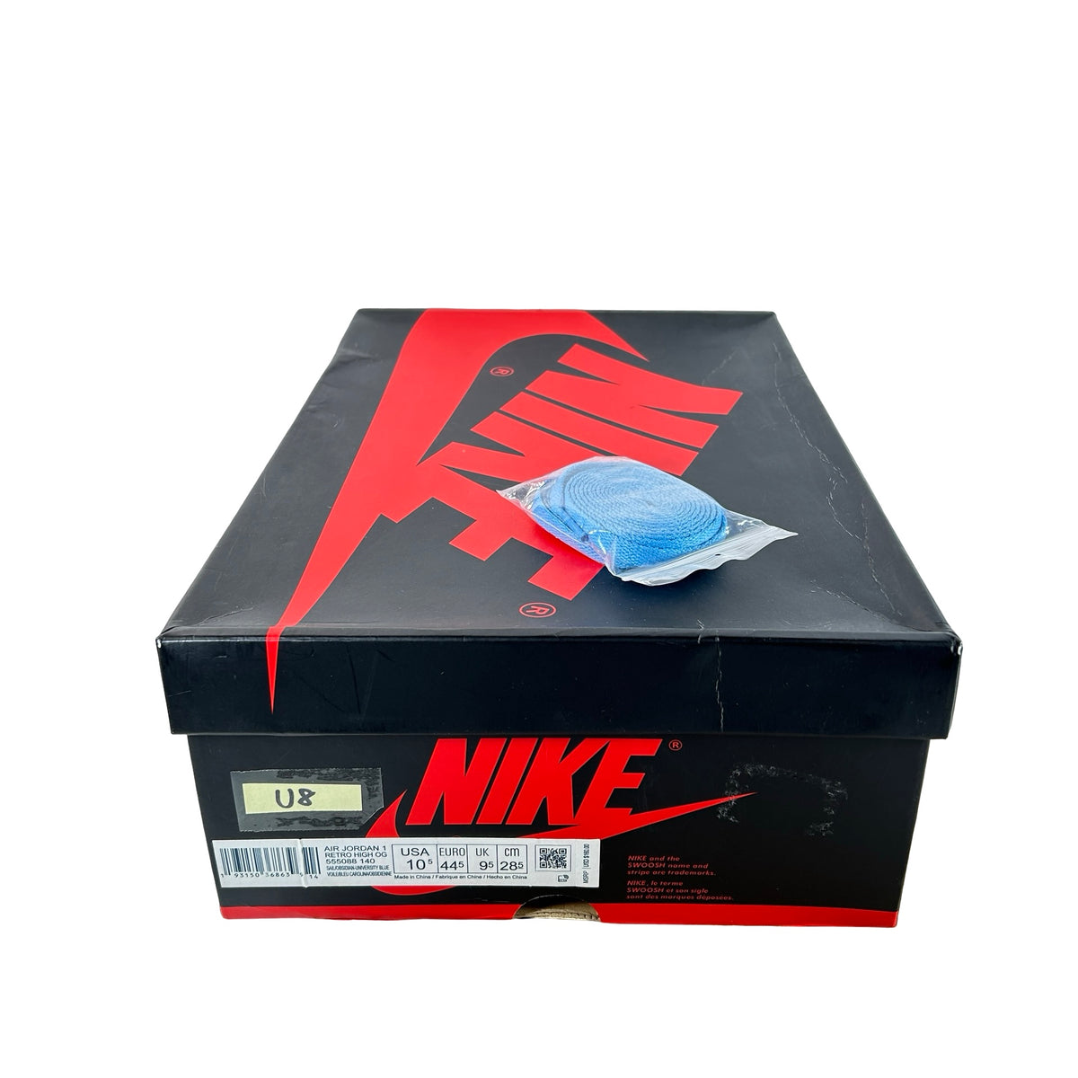 555088 140 Jordan 1 Retro High Obsidian [USED] - 10.5 M (Used8)