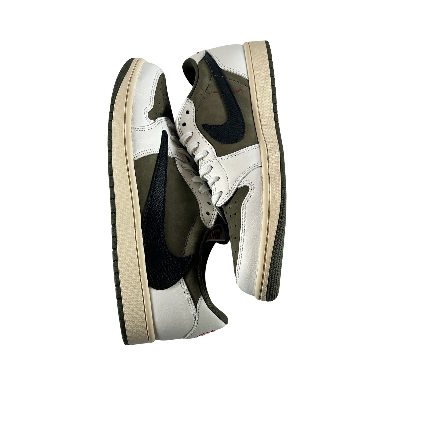 DM7866 200 Jordan 1 Retro Low OG SP Travis Scott Medium Olive [USED] - 11.5 (Used) (No Box)