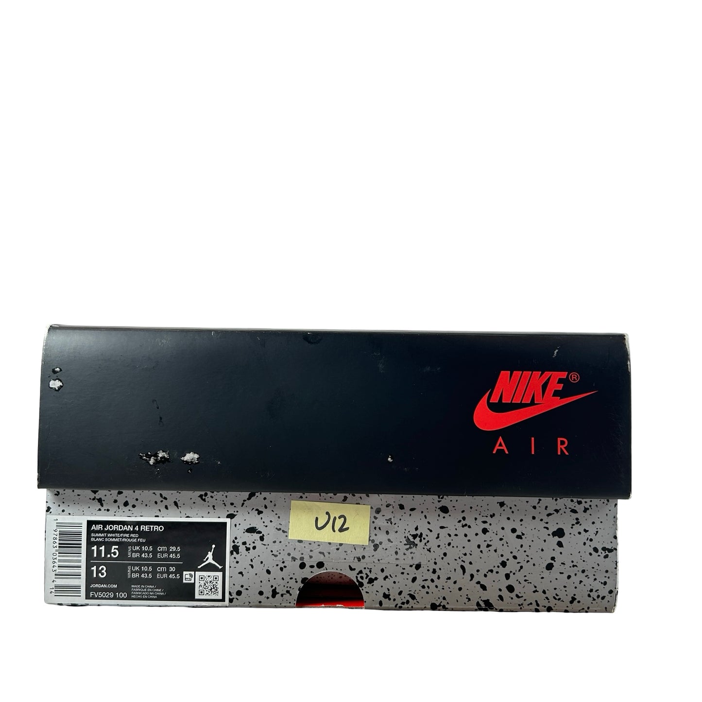 FV5029 100 Jordan 4 Retro White Cement (2025) [USED] - 11.5 M (Used12)