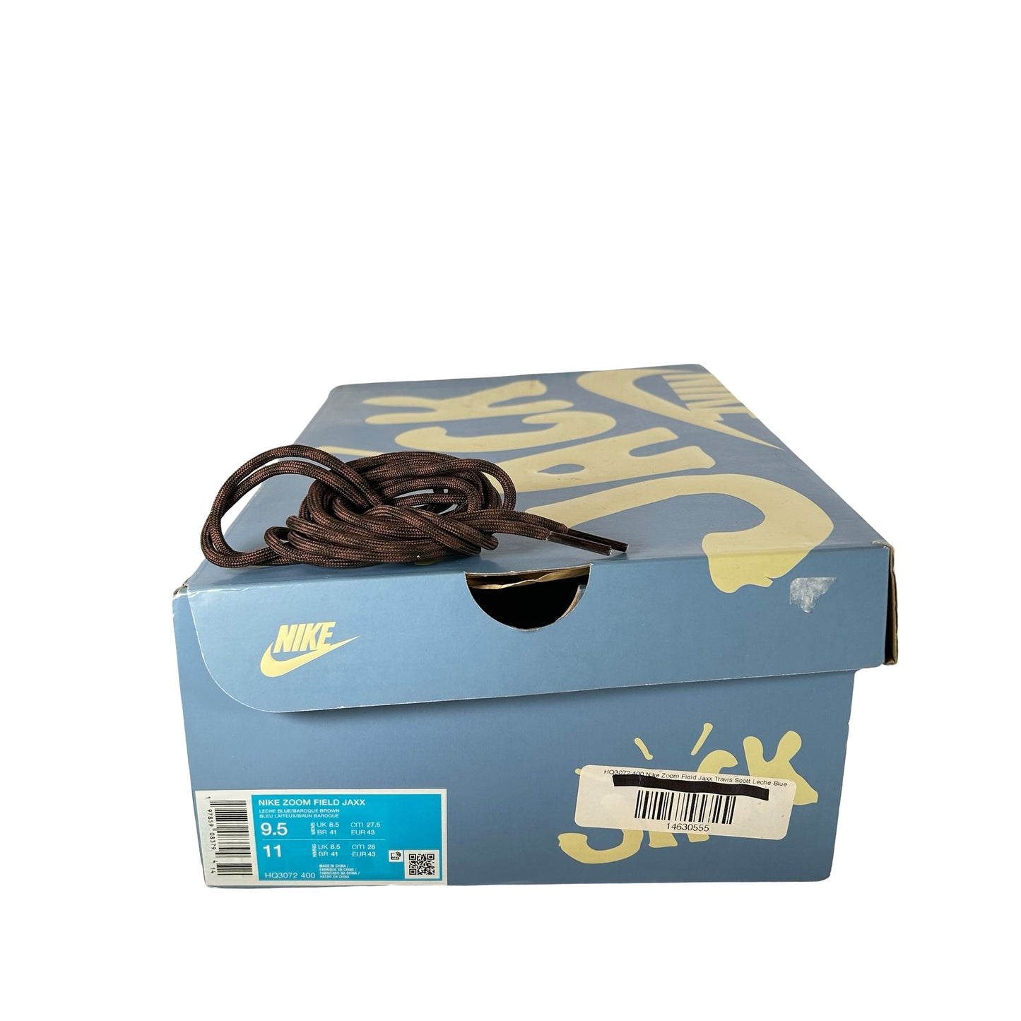 HQ3072 400 Nike Zoom Field Jaxx Travis Scott Leche Blue [USED] - 9.5 M (Used)
