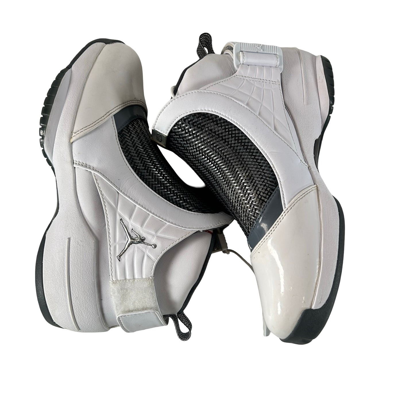 AQ9213 100 Jordan 19 Retro White Flint Grey [USED] - 10 M (Used) (No Box)