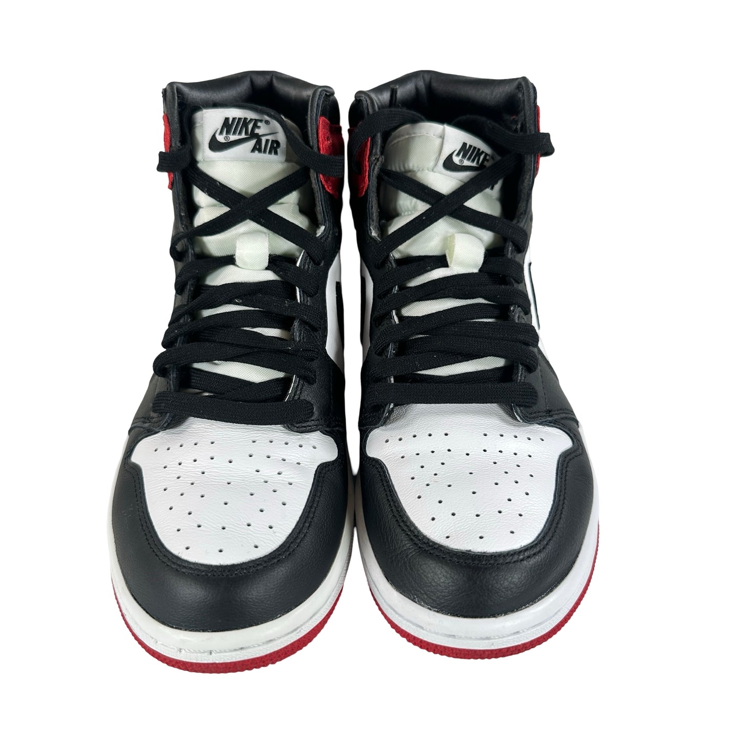 CD0461 016 AJ1 Satin Black Toe [USED] - 8.5 W (Used)