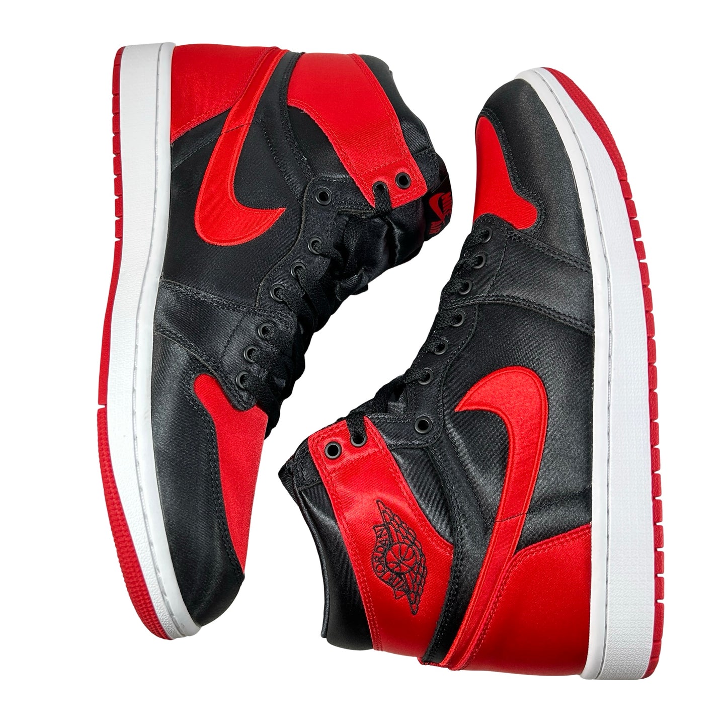 FD4810 061 Jordan 1 Retro High OG Satin Bred [USED] - 12 W (Used) (No Box)