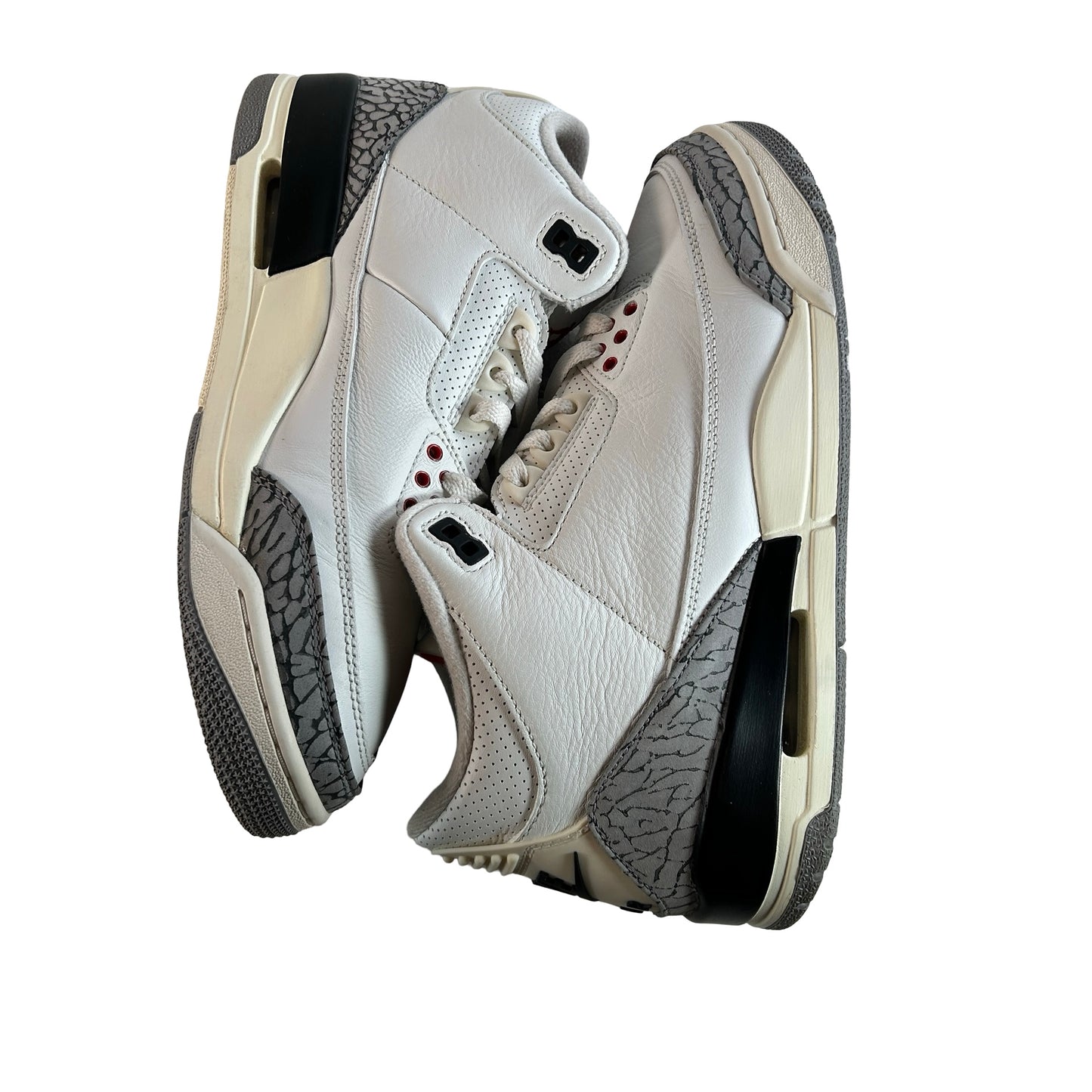 DN3707 100 Jordan 3 Retro White Cement Reimagined [USED] - 8.5 M (Used22)