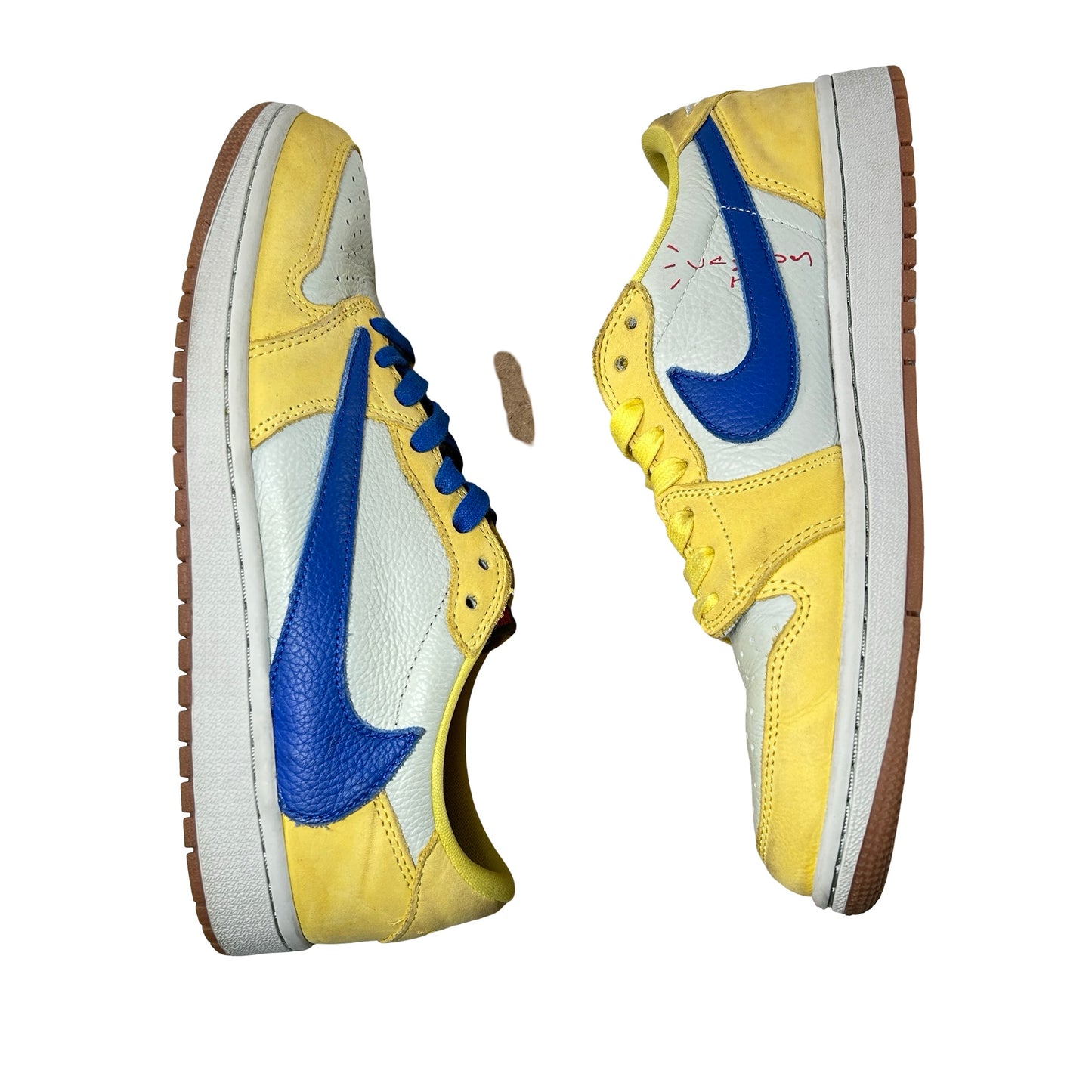 DZ4137 700 Jordan 1 Retro Low OG SP Travis Scott Canary (Women's) [USED] - 10 W (Used) (No Box)