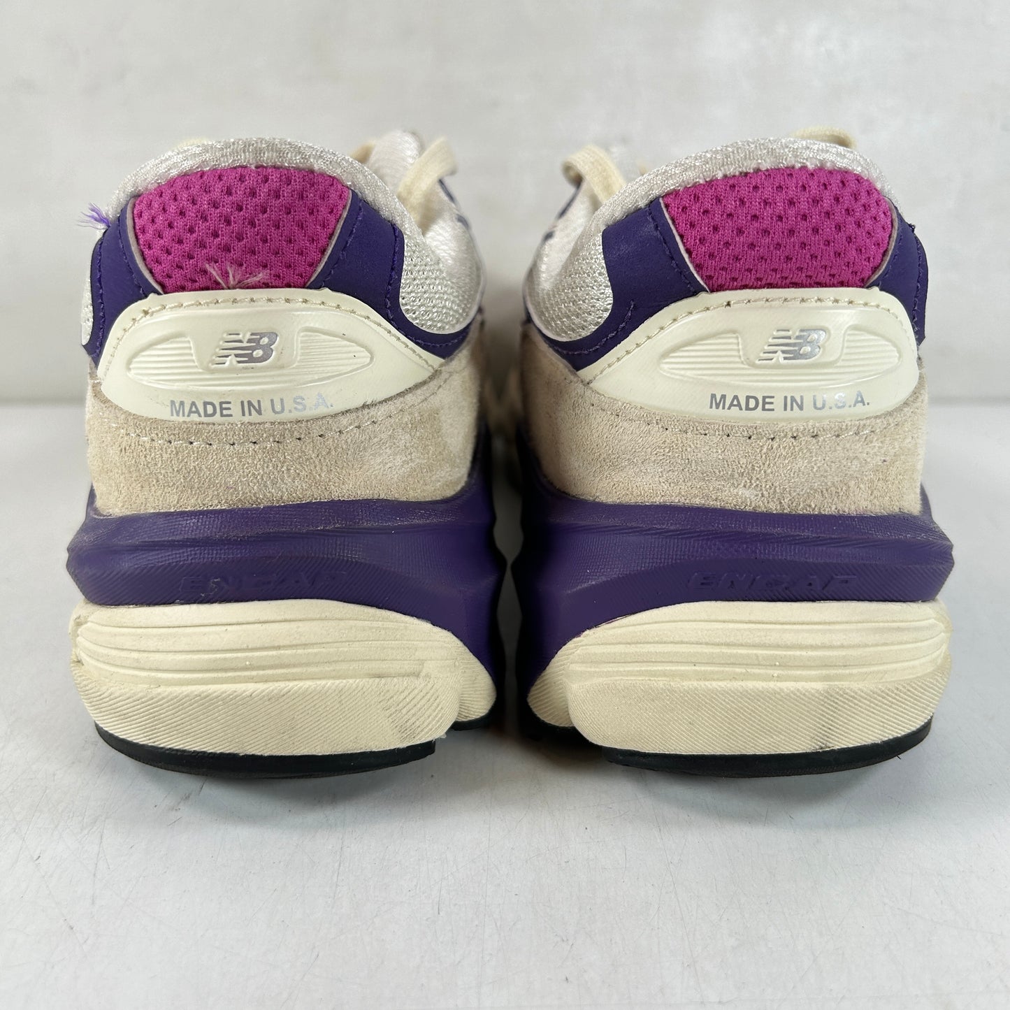 U990TD6 New Balance 990v6 MiUSA Magenta Pop [USED] - 6 M (Used) (No Box)