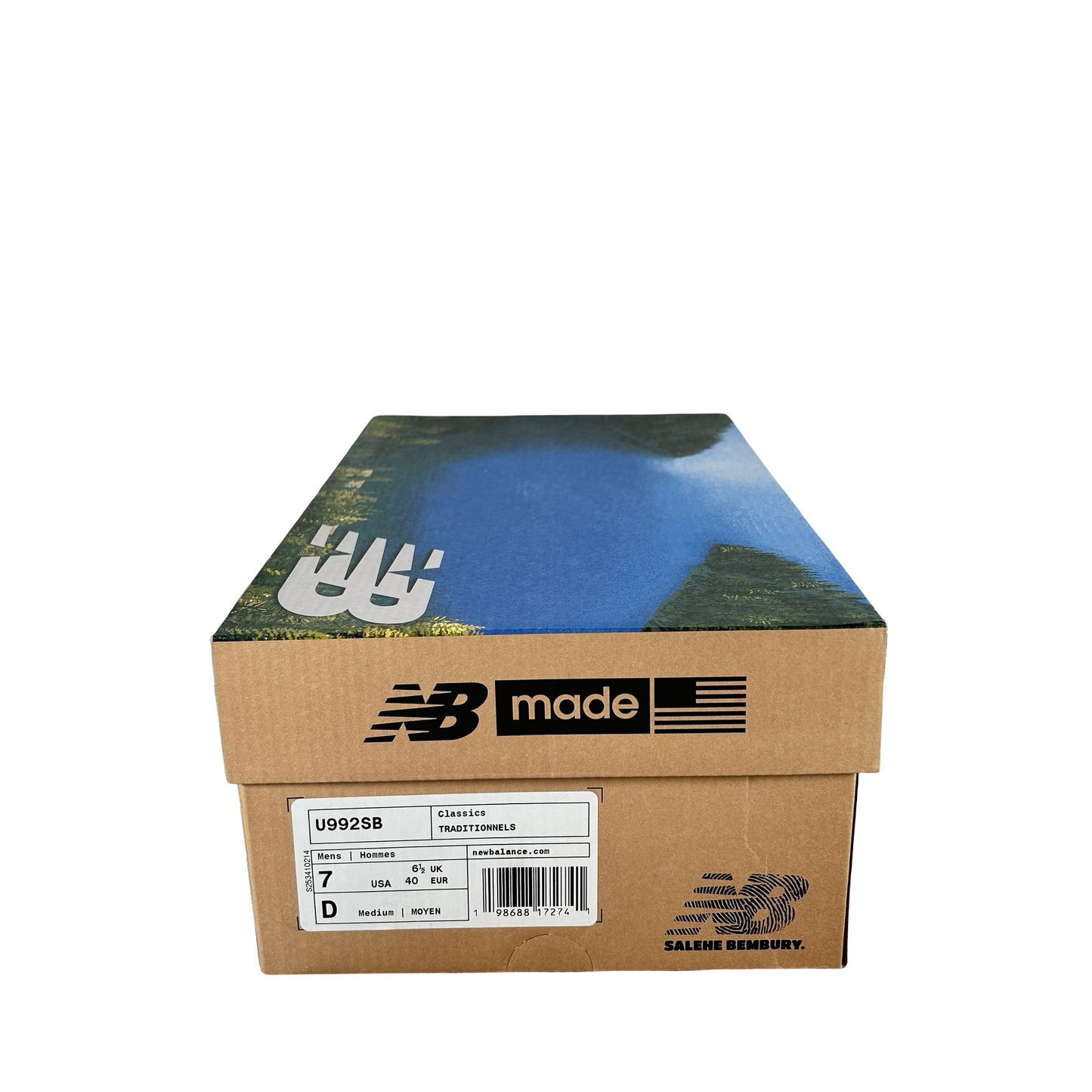 U992SB New Balance 992 MiUSA Salehe Bembury Calm Be The Crater [USED] - 7 M (Used)